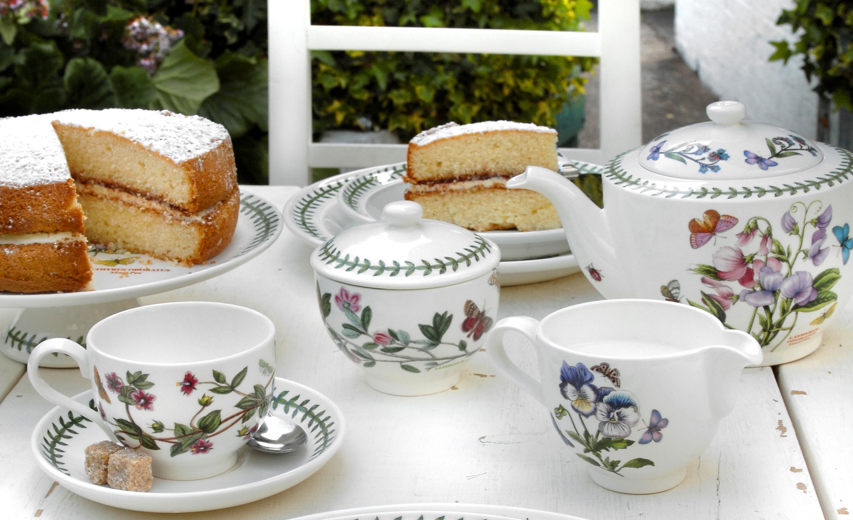 Anglický odpolední čaj z kolekce Botanic Garden