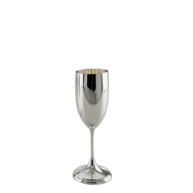 Stříbrný pohár na šampaňské 19 cm