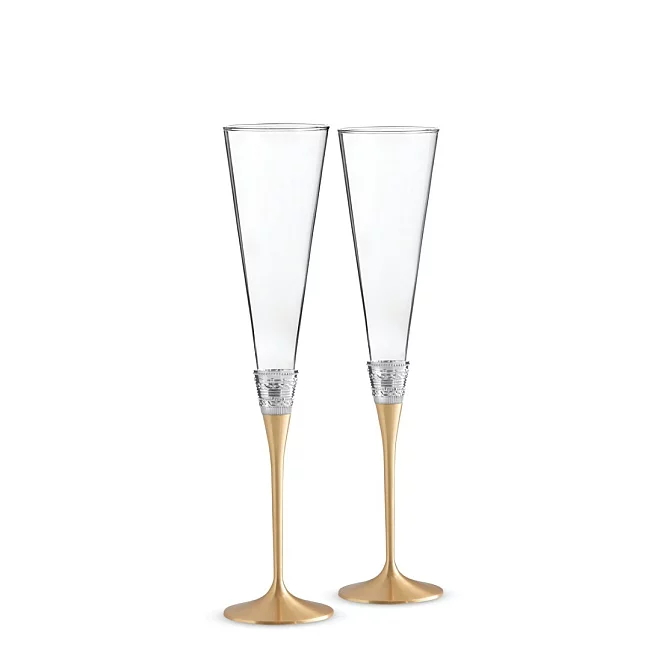 Sada dvou sklenic na šampaňské 27 cm
