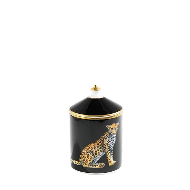 Vonná svíčka Leopard 11 cm - Black Jasmine