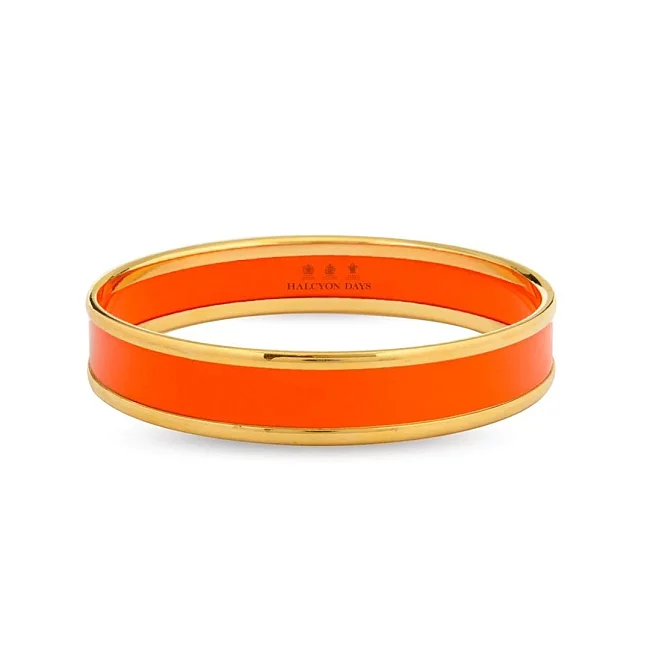 Náramek 7 cm Orange Gold