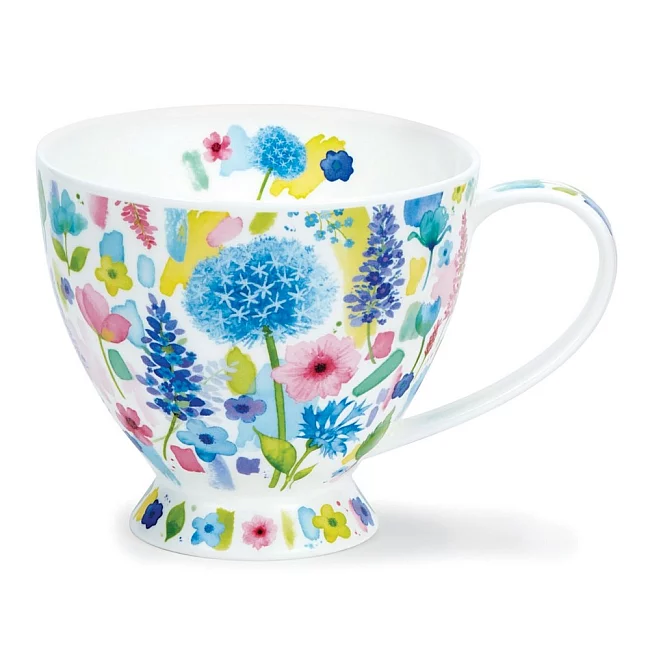 Floral Burst Blue hrnek 0.45 l