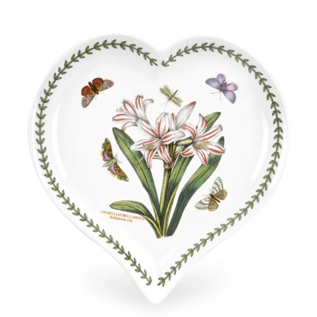 Talíř srdce Belladonna Lily 25 cm