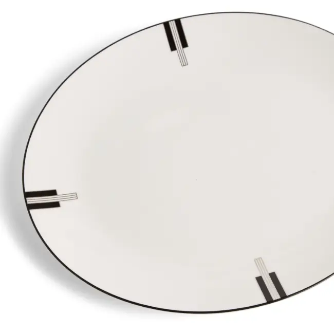 Oválný servírovací talíř 33x28 cm