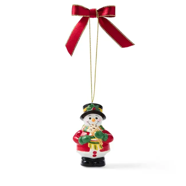 Snowman dekorace 9 cm