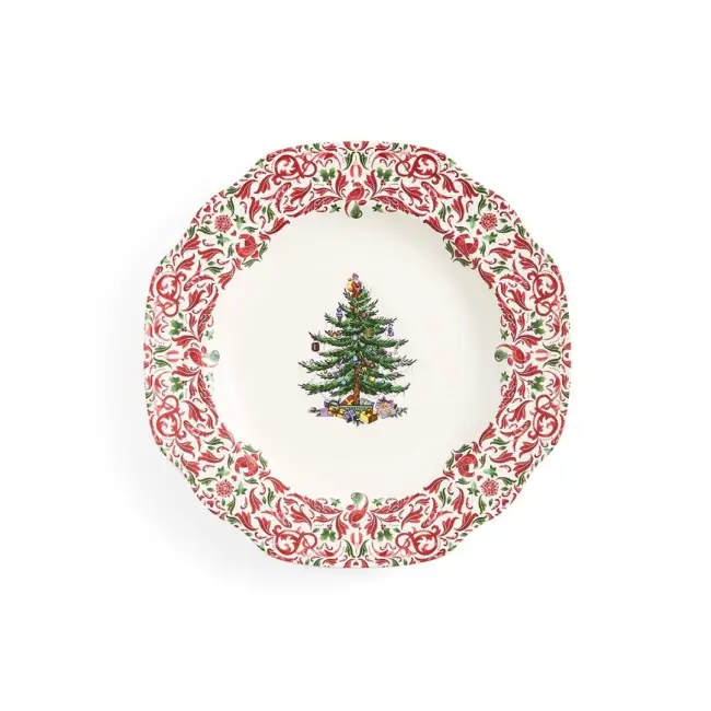 Yuletide Talíř scalloped 27 cm