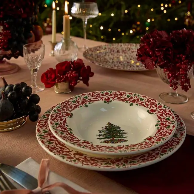 Yuletide Talíř na polévku 23 cm